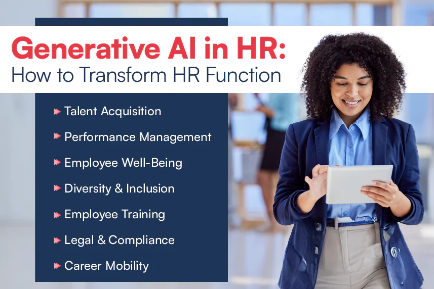 Top 7 Applications of Generative AI in HR